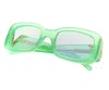 Vintage Frames Company Godfather Neon Limited Edition Acetate In Green