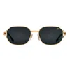 Vintage Frames Company Hustler Deluxe Edition 18kt Gold In Multi