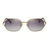 Vintage Frames Company Hustler Deluxe Edition 18kt Gold In Multi