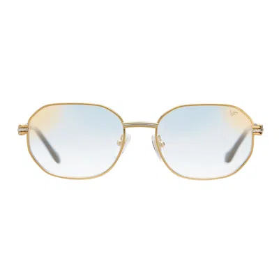 Vintage Frames Company Hustler Double Rope Edition 18kt Two-tone Gold