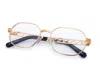 Vintage Frames Company Hustler Jacques Cartier Edition 24kt Gold In Gold