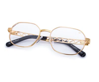 Vintage Frames Company Hustler Jacques Cartier Edition 24kt Gold
