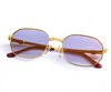 Vintage Frames Company Hustler Masterpiece Edition 24kt Gold In Gold