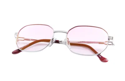 Vintage Frames Company Hustler Signature Series 18kt White Gold In Metallic