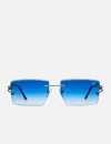 Vintage Frames Company Icon Rimless Drill Mount Sunglasses
