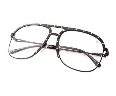 Vintage Frames Company Jet 24kt Two-tone Matte Black Metal