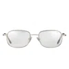 Vintage Frames Company Juice 18kt White Gold In Metallic