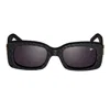 Vintage Frames Company King Of Harlem Limited Edition Black Snakeskin In Black