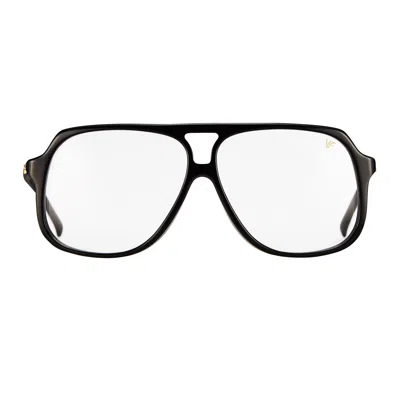 Vintage Frames Company King Size Black Acetate