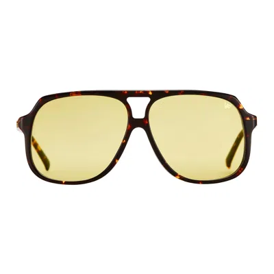 VINTAGE FRAMES COMPANY KING SIZE BROWN TORTOISE ACETATE