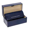 Vintage Frames Company Limited Edition Blue Leather Snakeskin Box And Case