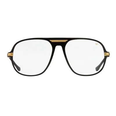 Vintage Frames Company Lucky Black Acetate