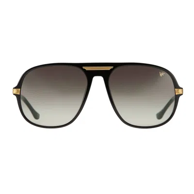 Vintage Frames Company Lucky Black Acetate