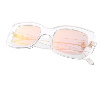 Vintage Frames Company Manhattan Translucent Edition Acetate In White