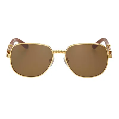 Vintage Frames Company Mayor Atelier Mirage Woods In Brown