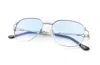 Vintage Frames Company Mayor Deluxe Edition 18kt White Gold In Metallic