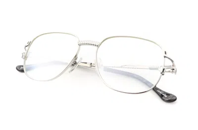 Vintage Frames Company Mayor Deluxe Edition 18kt White Gold In Metallic