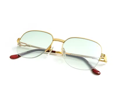 Vintage Frames Company Mayor Half Rim 18kt Gold
