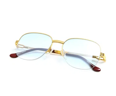 Vintage Frames Company Mayor Half Rim 18kt Gold