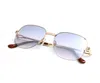 Vintage Frames Company Mayor Half Rim 18kt Rose Gold In Gold