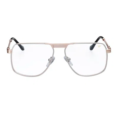 Vintage Frames Company Medellin 18kt Two-tone Rose Gold In White