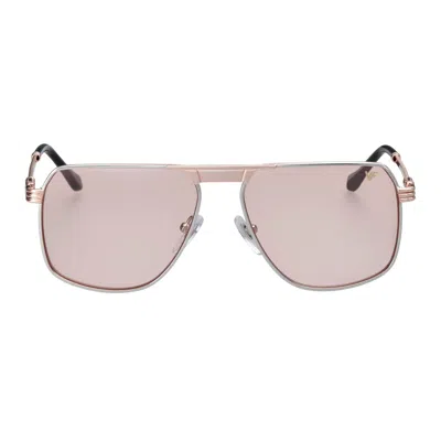Vintage Frames Company Medellin 18kt Two-tone Rose Gold In Multi