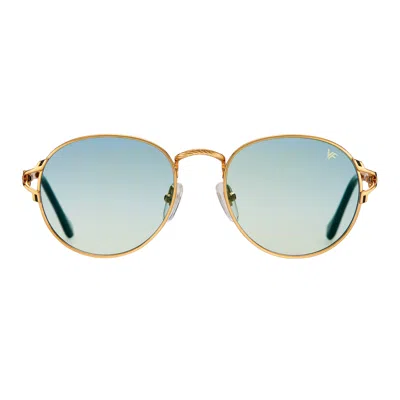 Vintage Frames Company Miami Vice Deluxe Edition 18kt Gold