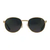 Vintage Frames Company Miami Vice Double Rope Edition 18kt Two-tone Gold In Gold