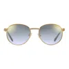 Vintage Frames Company Miami Vice Double Rope Edition 18kt Two-tone Gold In Gold