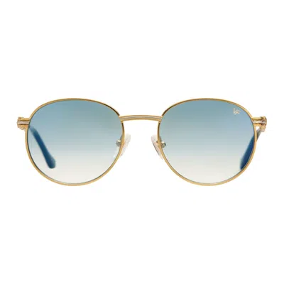 Vintage Frames Company Miami Vice Double Rope Edition 18kt Two-tone Gold