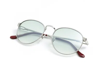 Vintage Frames Company Miami Vice Full Rope Faena Edition 18kt White Gold In Metallic