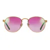 Vintage Frames Company Miami Vice Signature Series 18kt Gold In Gold