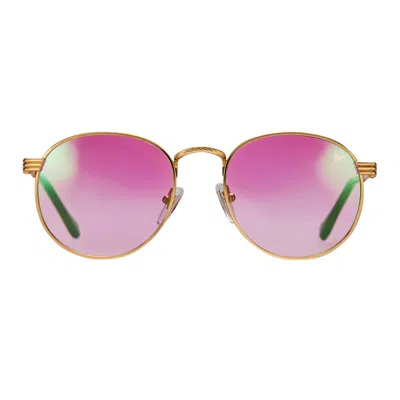 Vintage Frames Company Miami Vice Signature Series 18kt Gold