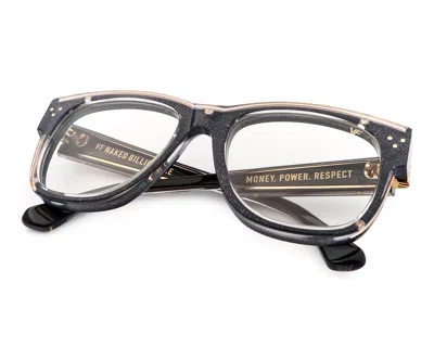 Vintage Frames Company Naked Billionaire Black Translucent