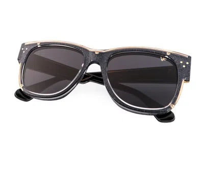 Vintage Frames Company Naked Billionaire Black Translucent