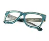 Vintage Frames Company Naked Billionaire Blue Translucent In Blue