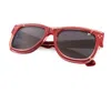 Vintage Frames Company Naked Billionaire Red Translucent In Red