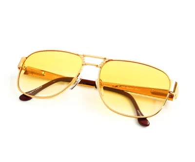 Vintage Frames Company Oyster 24kt Gold In Yellow Gold