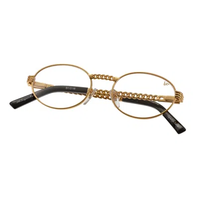 Vintage Frames Company Pac Cuban Link Edition 24kt Gold