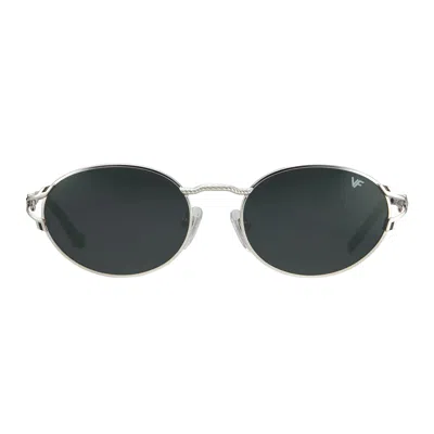 Vintage Frames Company Pac Deluxe Edition 18kt White Gold In Metallic