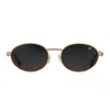 Vintage Frames Company Pac Double Rope Edition 18kt Two-tone Gold In Gold