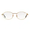 Vintage Frames Company Pac Double Rope Edition 18kt Two-tone Gold In Gold