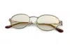 Vintage Frames Company Pac Full Rope Edition 18kt White Gold In Metallic