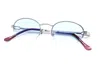 Vintage Frames Company Pac Half Rim 18kt White Gold In Multi