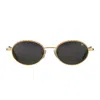 Vintage Frames Company Power 18kt Gold In Brown