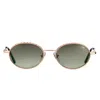Vintage Frames Company Power 18kt Rose Gold In Gold
