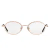 Vintage Frames Company Power 18kt Rose Gold In Gold