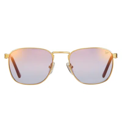 Vintage Frames Company Pusher 18kt Gold In Pink