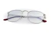 Vintage Frames Company Pusher 18kt White Gold In Metallic