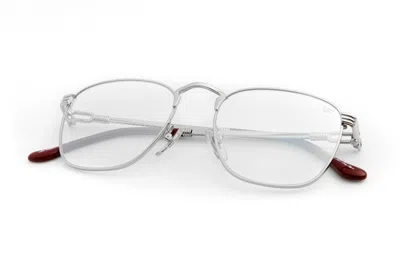 Vintage Frames Company Pusher 18kt White Gold In Metallic